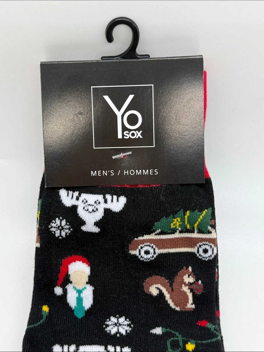 Men's Yo Sox National Lampoon's Christmas Vacation Scenes Socks Size 7-12 NWT